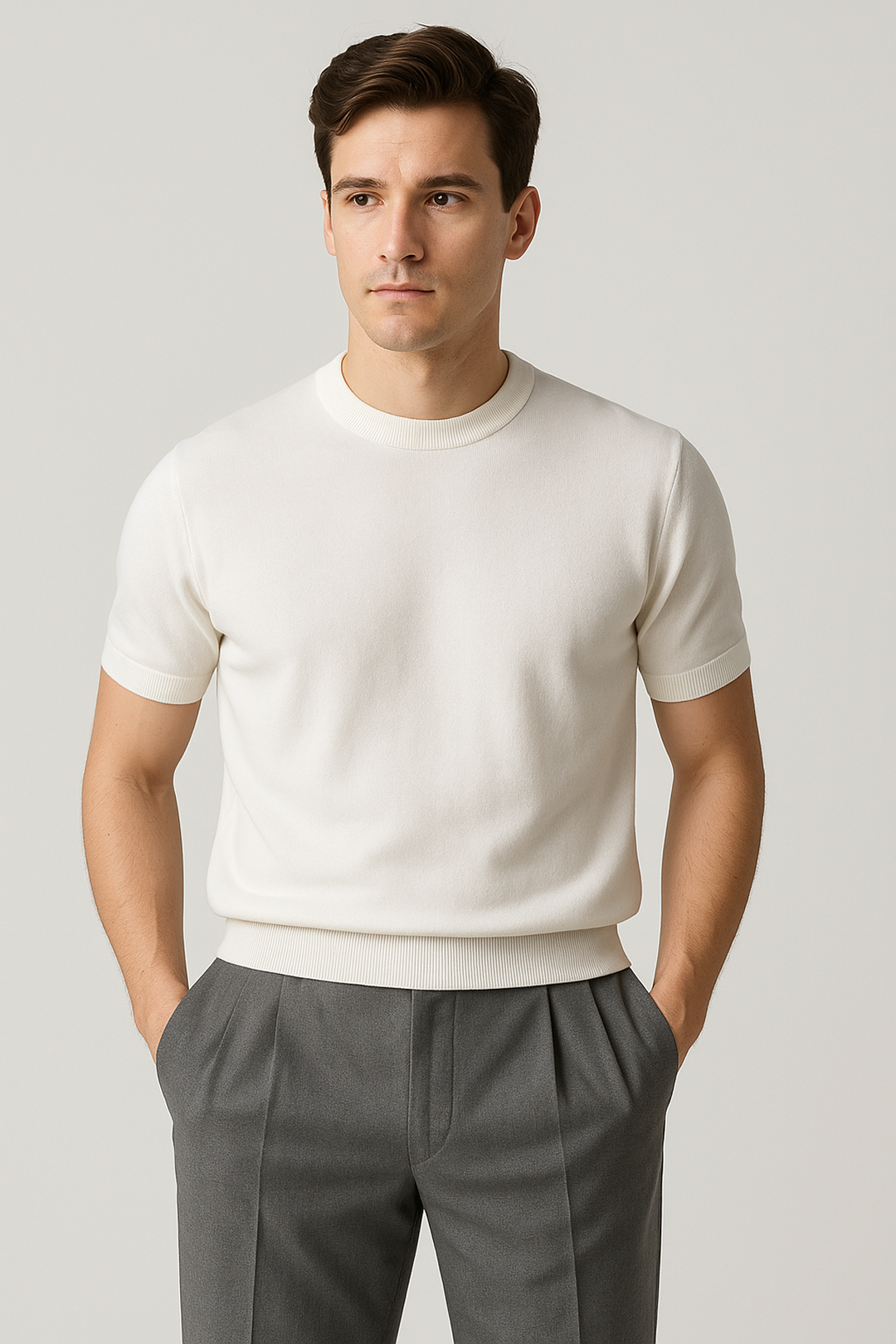 Cotton-Viscose T-Shirt