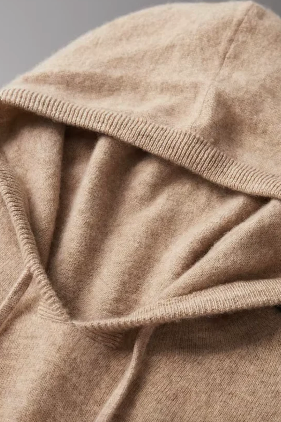 Merino Wool Hooded Sweater