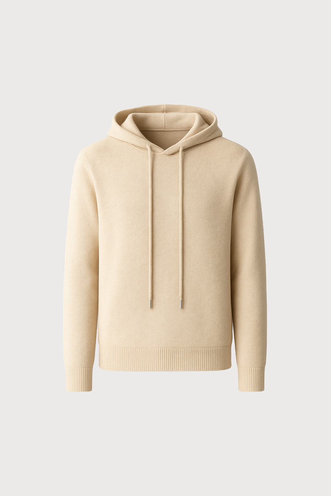 Merino Wool Hooded Sweater