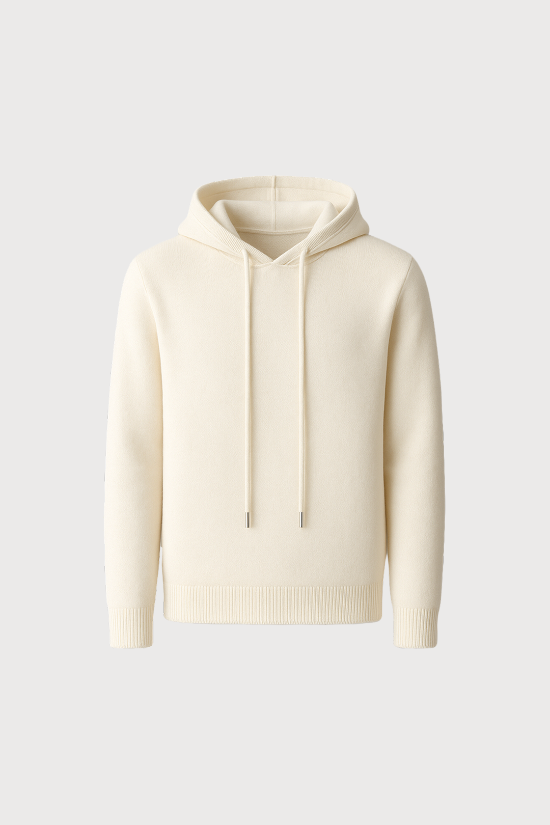 Merino Wool Hooded Sweater