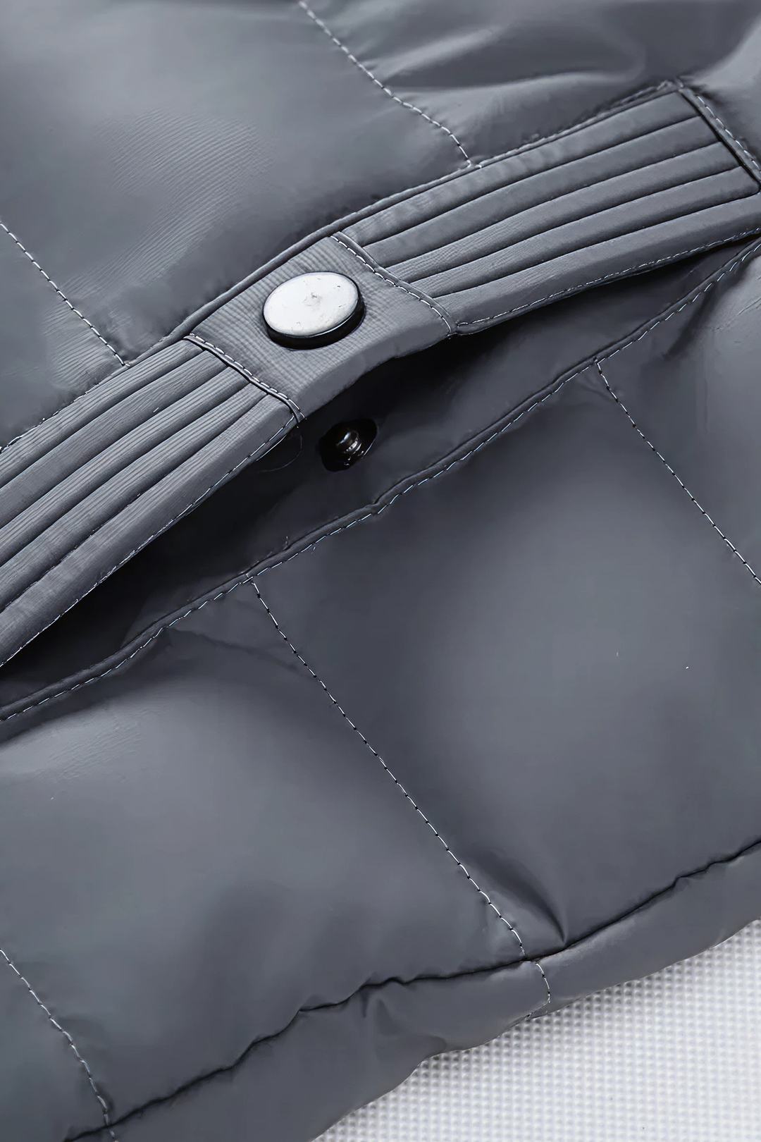 Quilted Hybrid Hooded Jacket