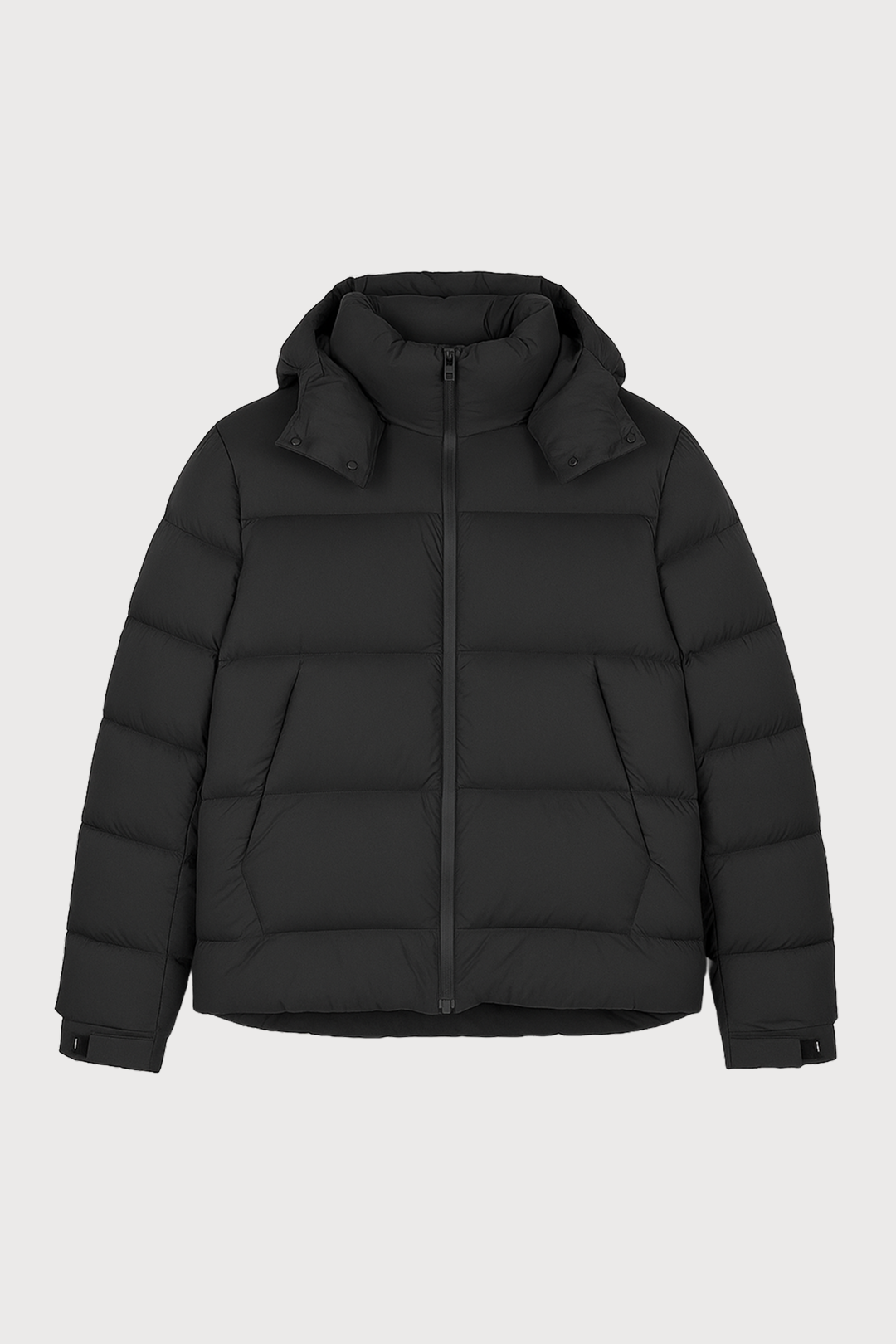 Down Jacket with Detachable Hood