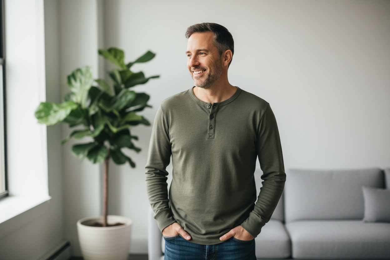The Green Henley Shirt: How to Wear It Without Getting It Wrong