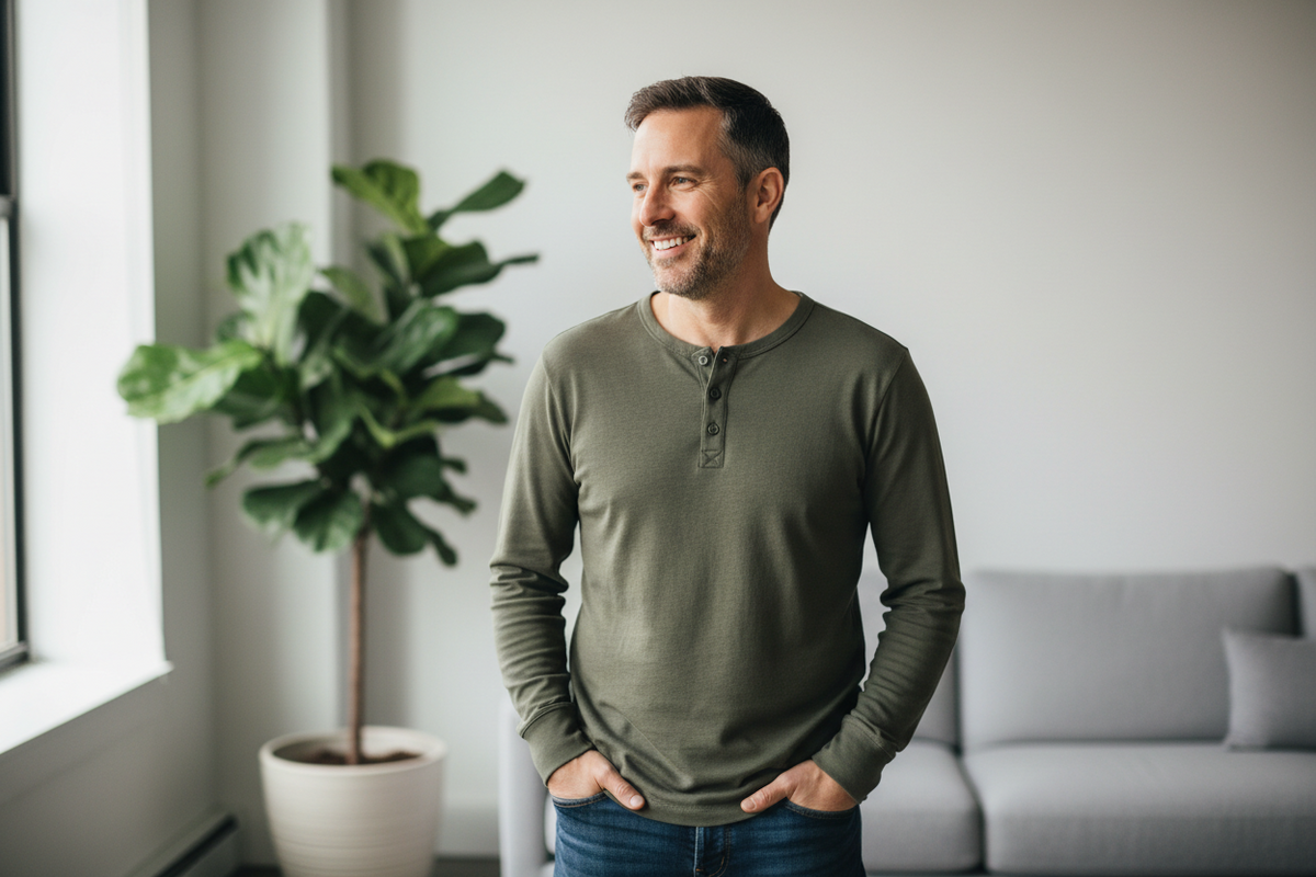 The Green Henley Shirt: How to Wear It Without Getting It Wrong