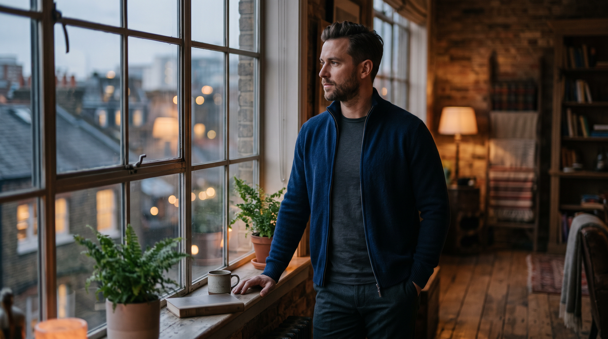 The Cashmere Cardigan: What the Fabric Actually Changes