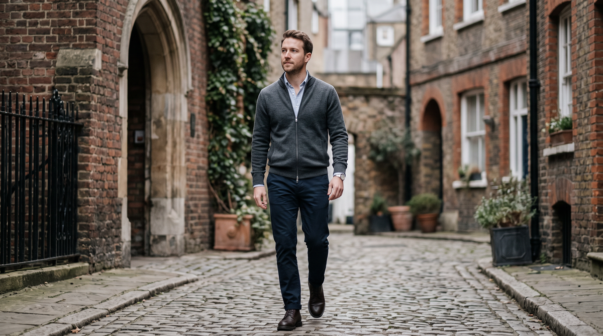 The Merino Wool Cardigan: The Workhorse of Knitwear