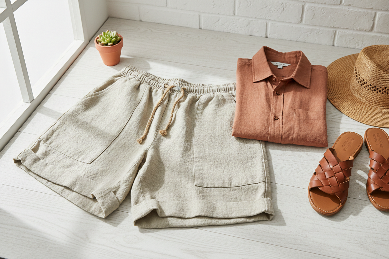 Linen Shorts for Men: Built for Heat, Not Just for the Beach