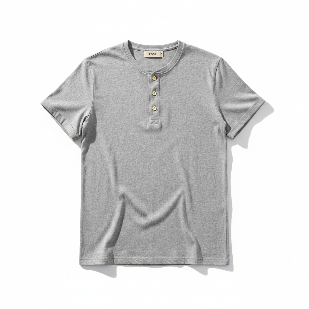 The Short Sleeve Henley Tee: A Smarter Alternative to the Basic Tee