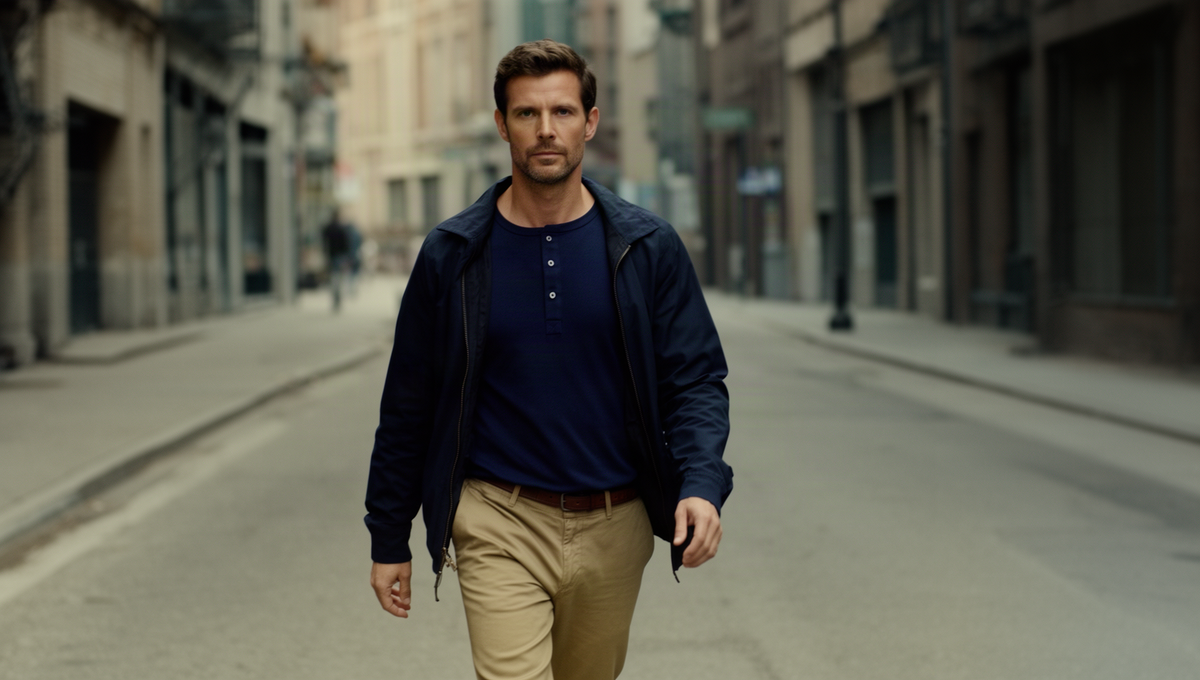 Henley Outfit Ideas for Men