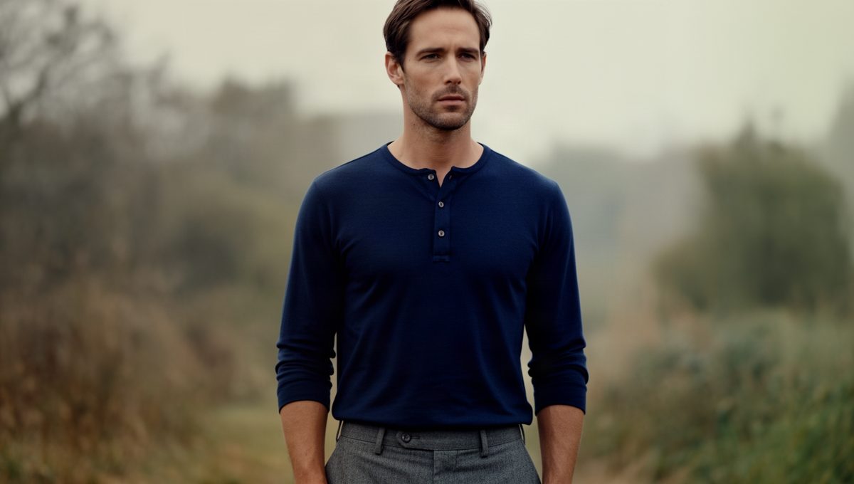 The Vintage Henley Shirt: What It Is and How to Wear It
