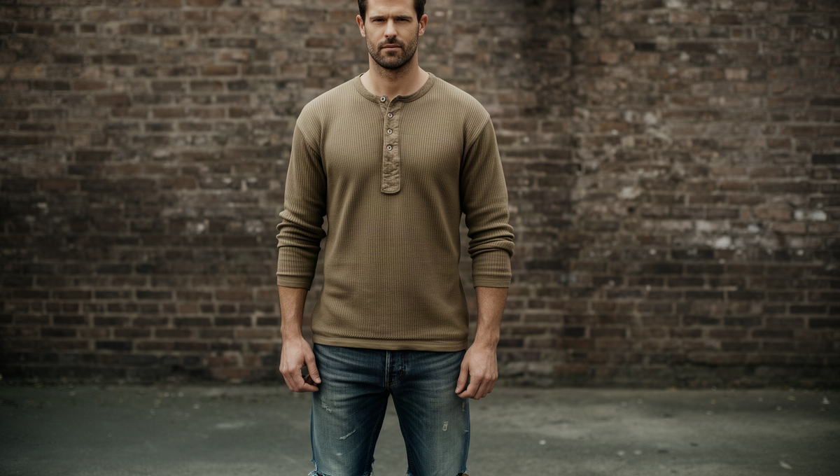 The White Short Sleeve Henley: How to Keep It Clean