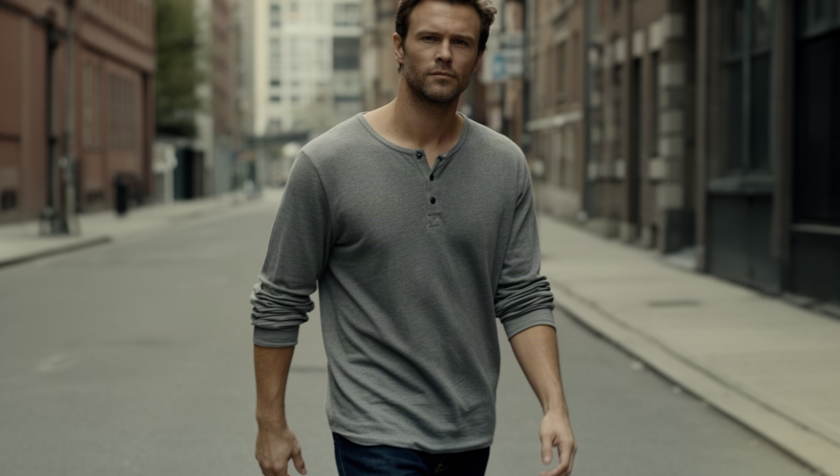 Men's Long Sleeve Henley: Styling and Occasions