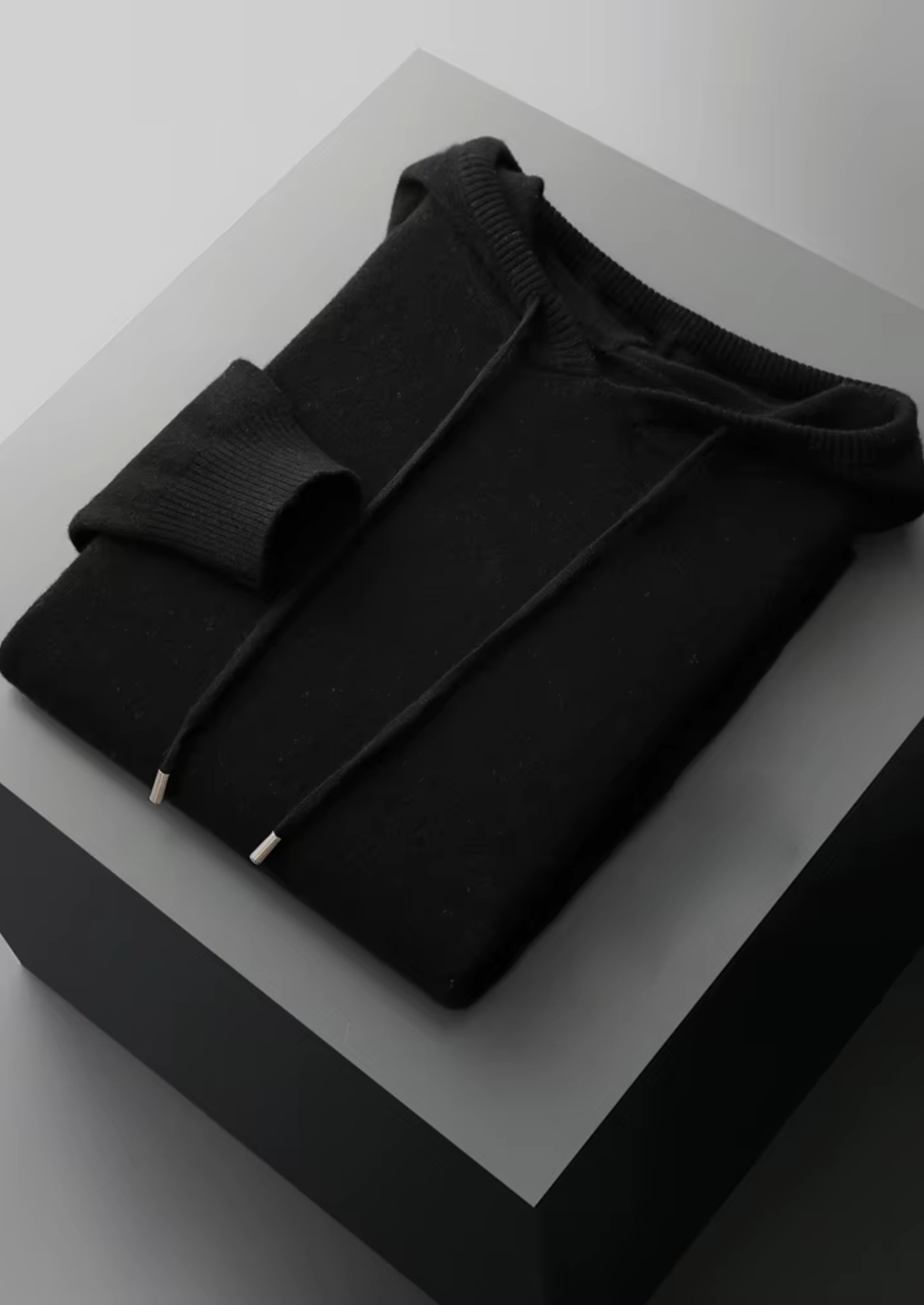 Men's Pure Extra-Fine Merino Wool Leisure Hoodie