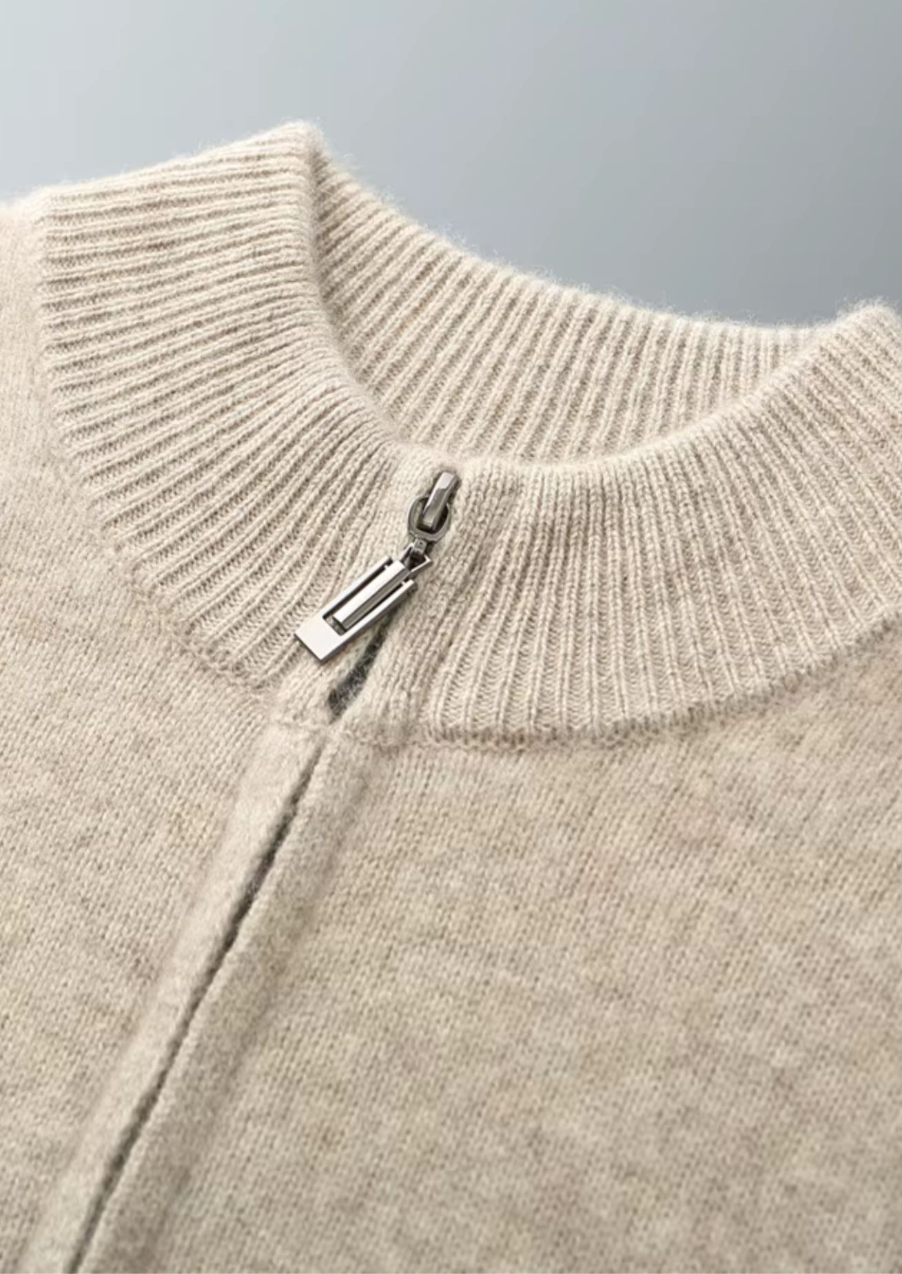 Pure Extra-Fine Merino Wool Sand Luzzo Set-thumbmail-3