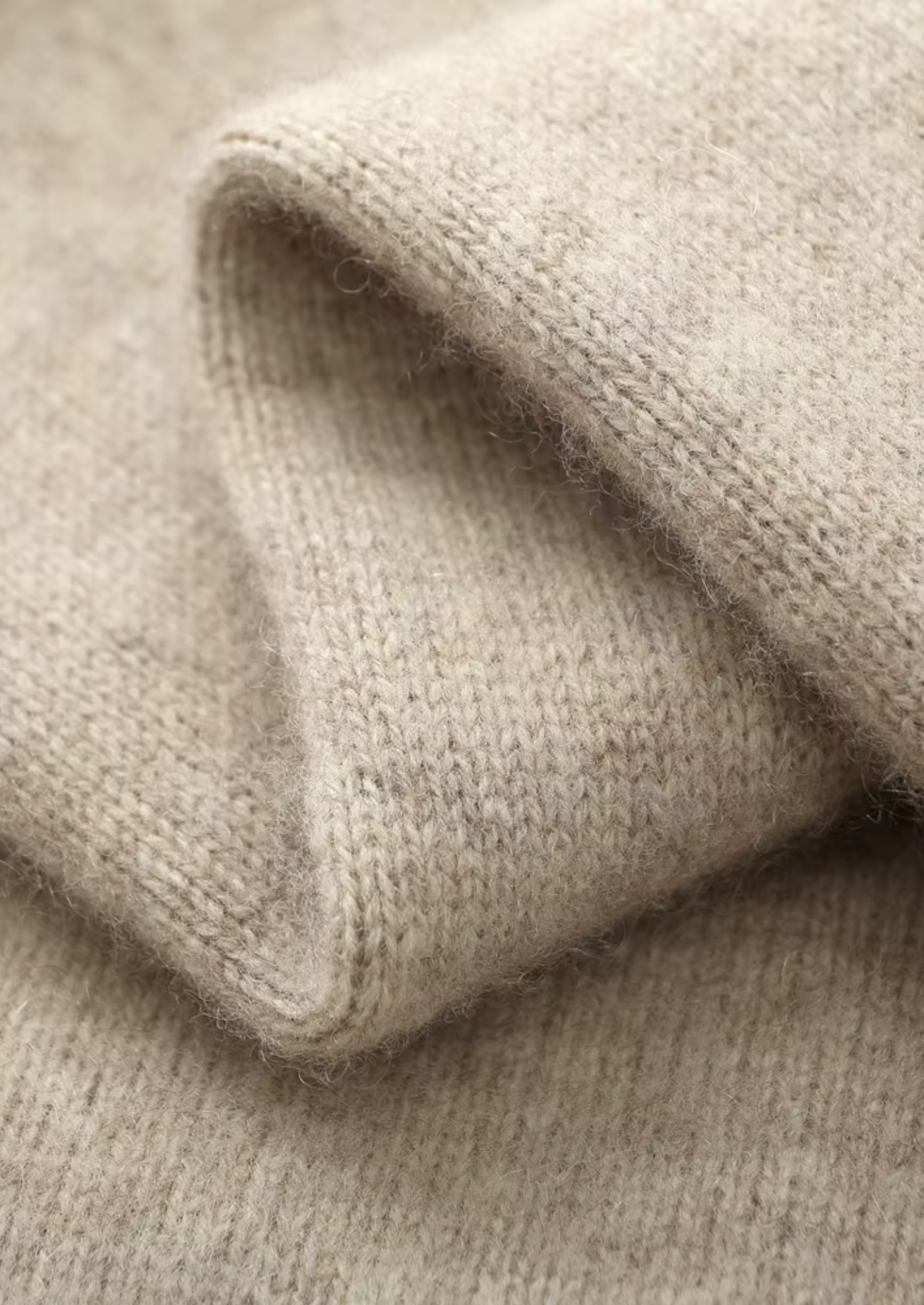 Pure Extra-Fine Merino Wool Sand Luzzo Set-thumbmail-11