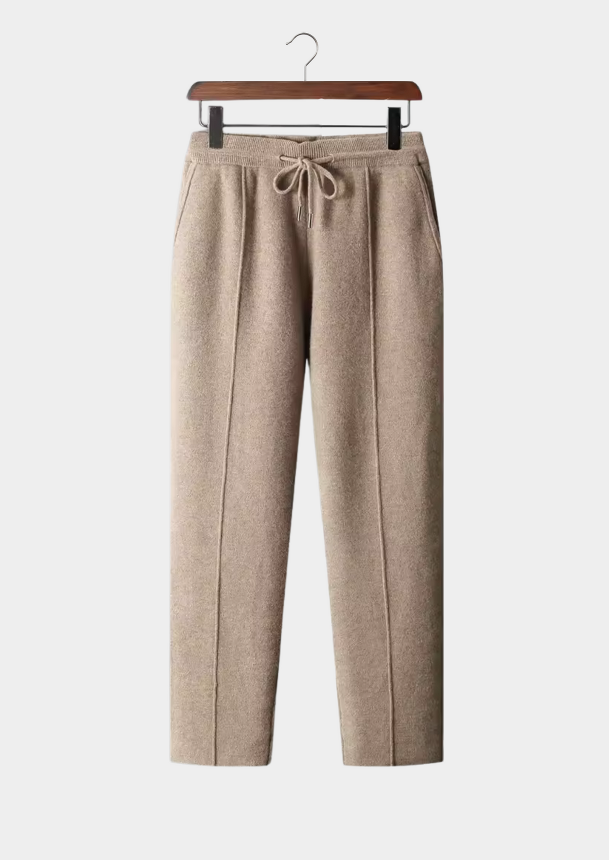 Men's Pure Extra-Fine Merino Wool Leisure Trousers