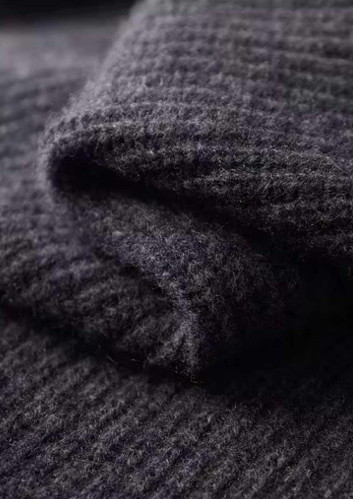 Men's Pure Extra-Fine Merino Wool Funnel Neck Dual Zip Cardigan-thumbmail-3