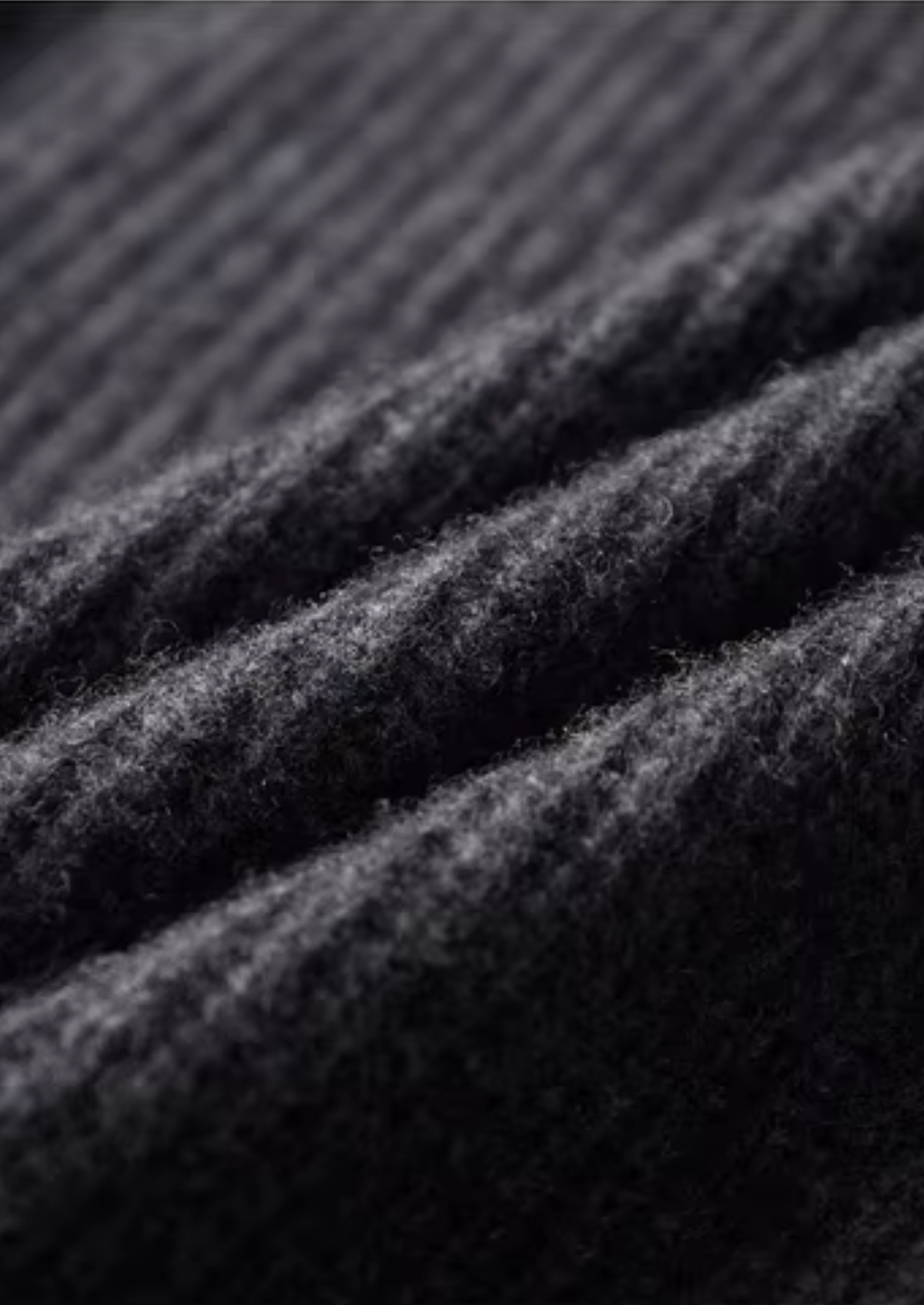Men's Pure Extra-Fine Merino Wool Funnel Neck Dual Zip Cardigan-thumbmail-5