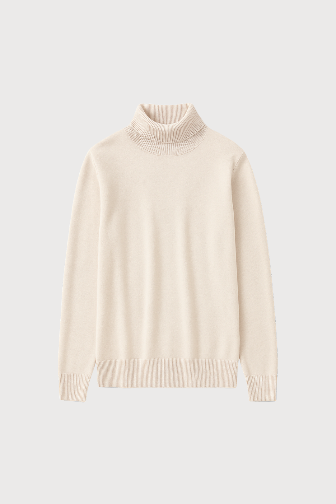 Wool turtleneck sweater