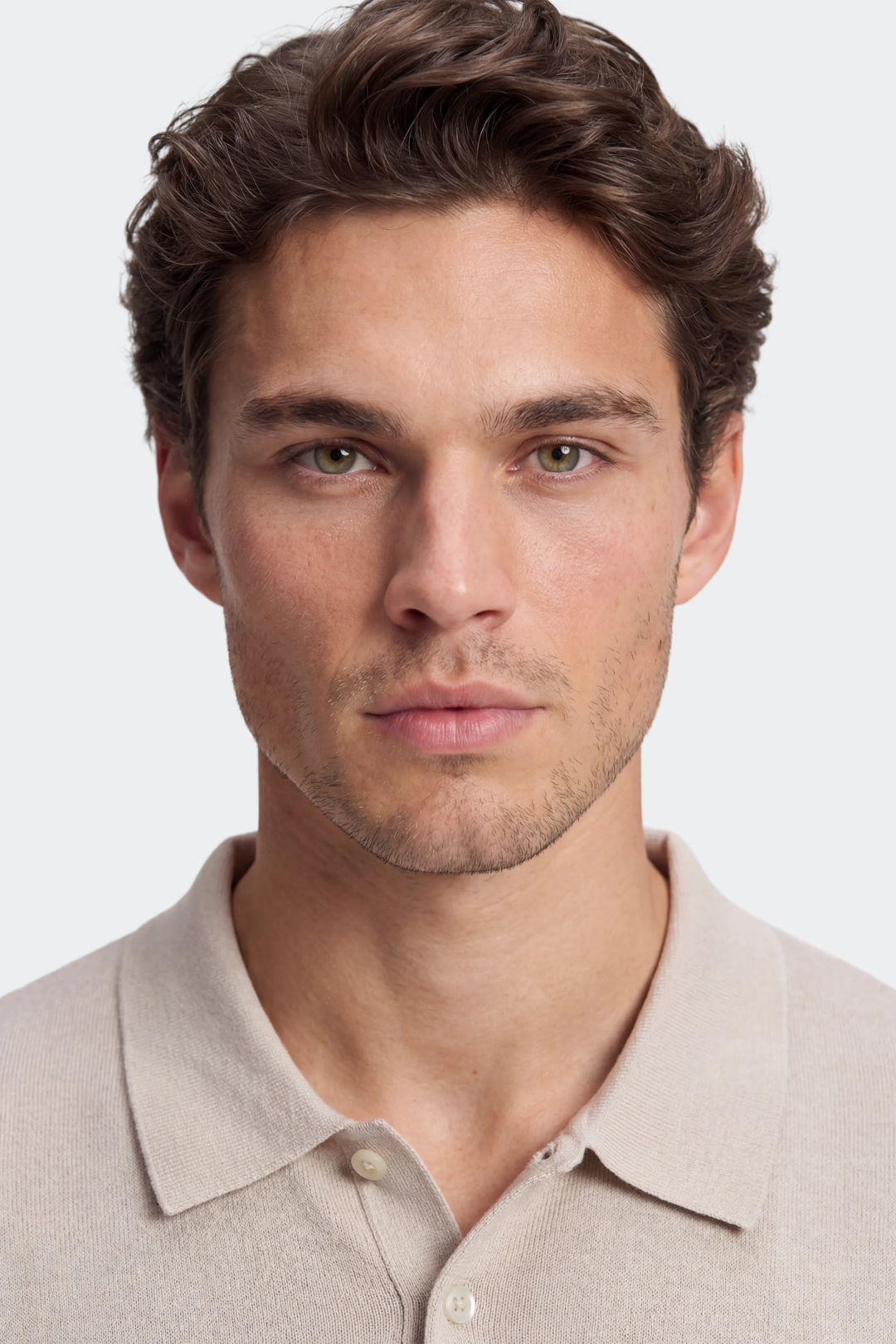 Cotton Silk Polo Shirt-thumbmail-5