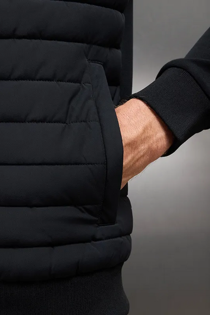 Quilted Bomber Jacket