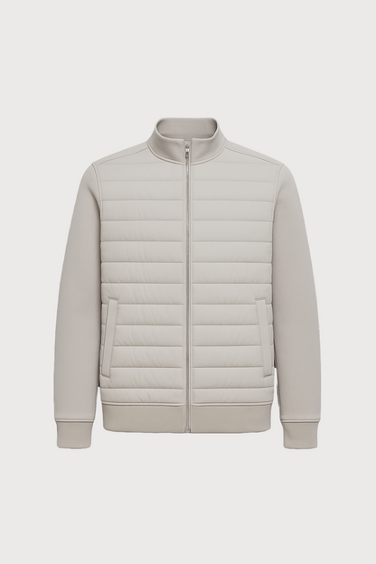 Quilted Bomber Jacket