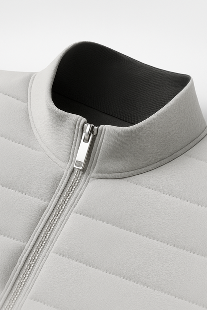 Quilted Bomber Jacket