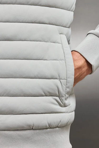 Quilted Bomber Jacket