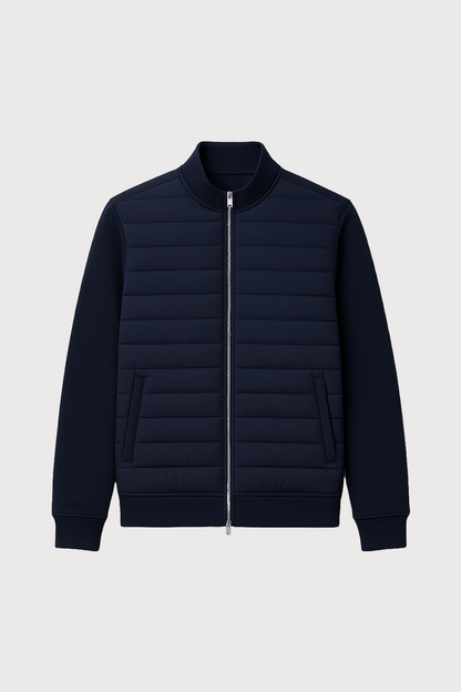 Quilted Bomber Jacket