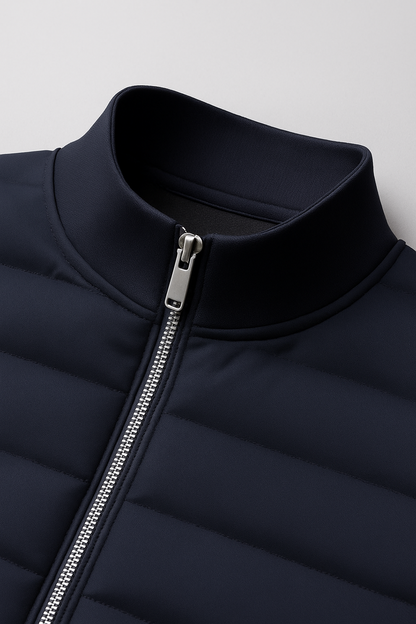 Quilted Bomber Jacket