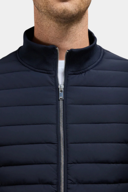 Quilted Bomber Jacket