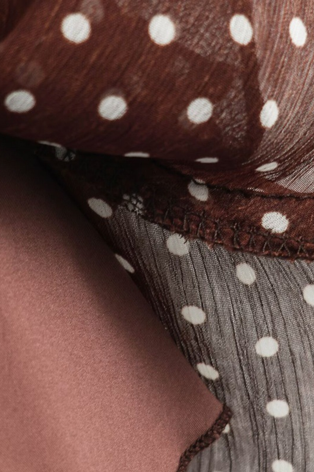 Polka Dot Halter-neck Mini Dress-thumbmail-8