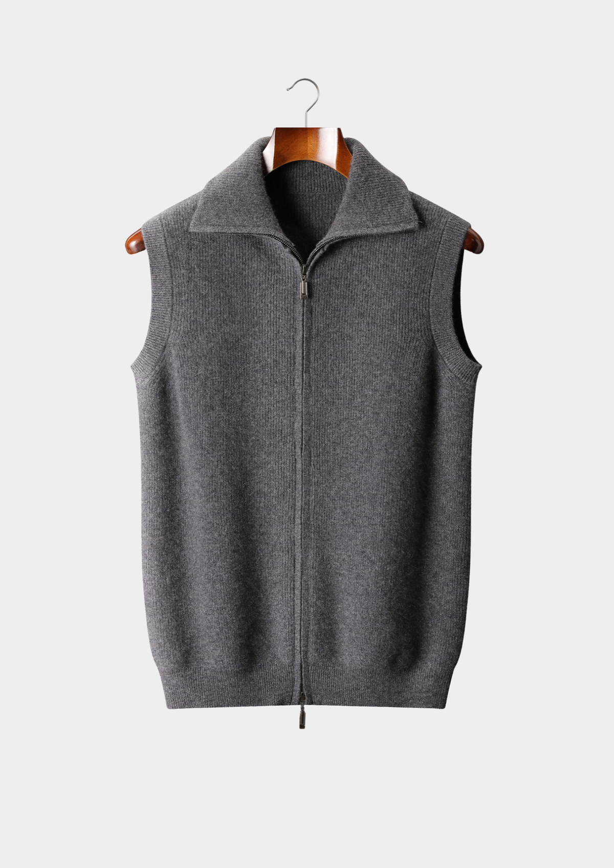 Men's Pure Cashmere Bodywarmer Vest-thumbmail-14