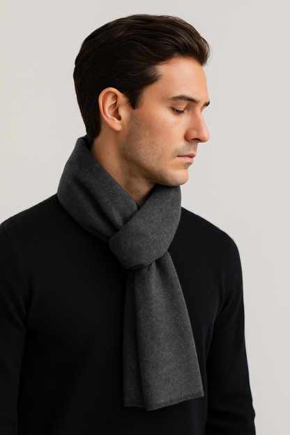 Classic Mid-Length Woven Scarf