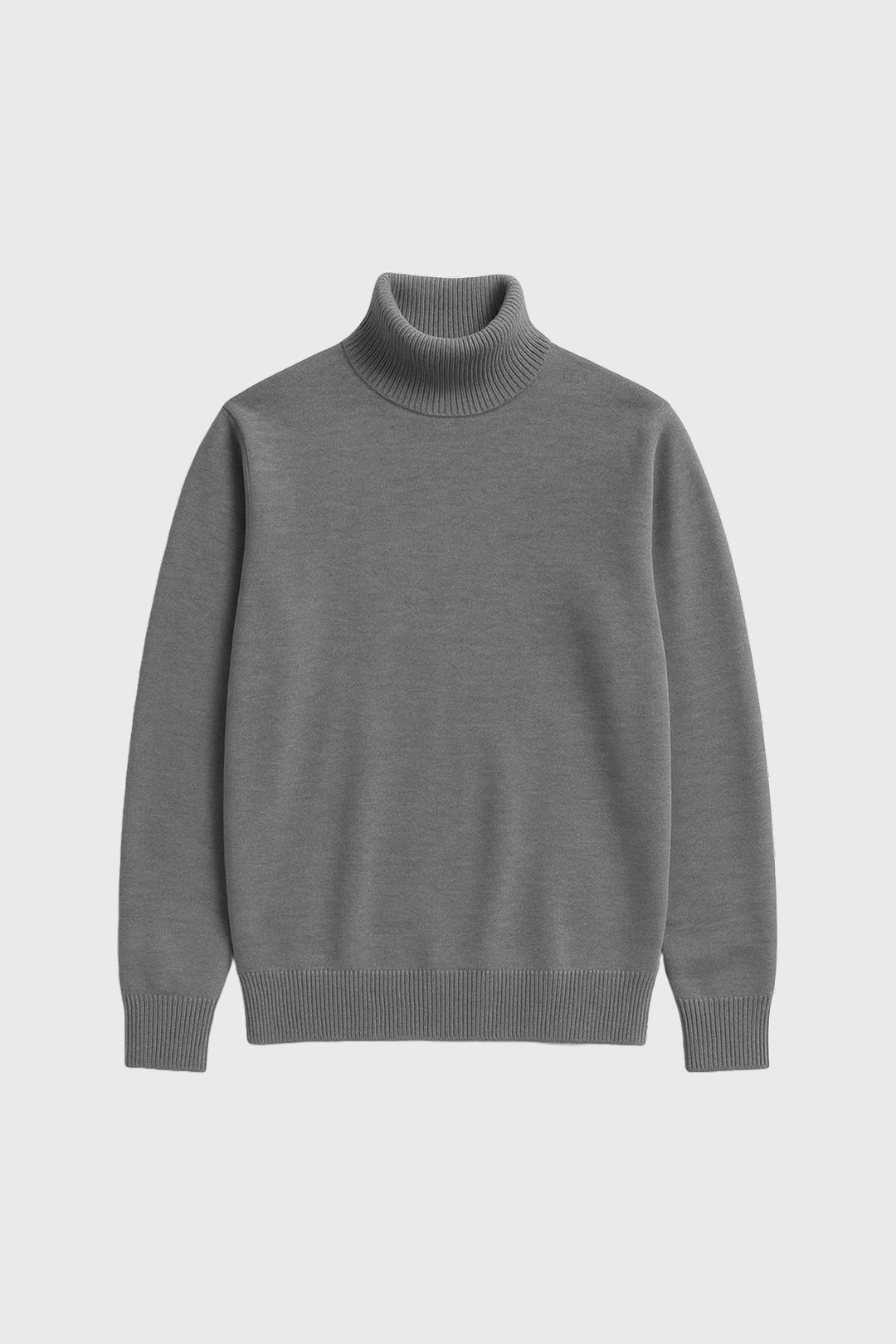 Wool turtleneck sweater