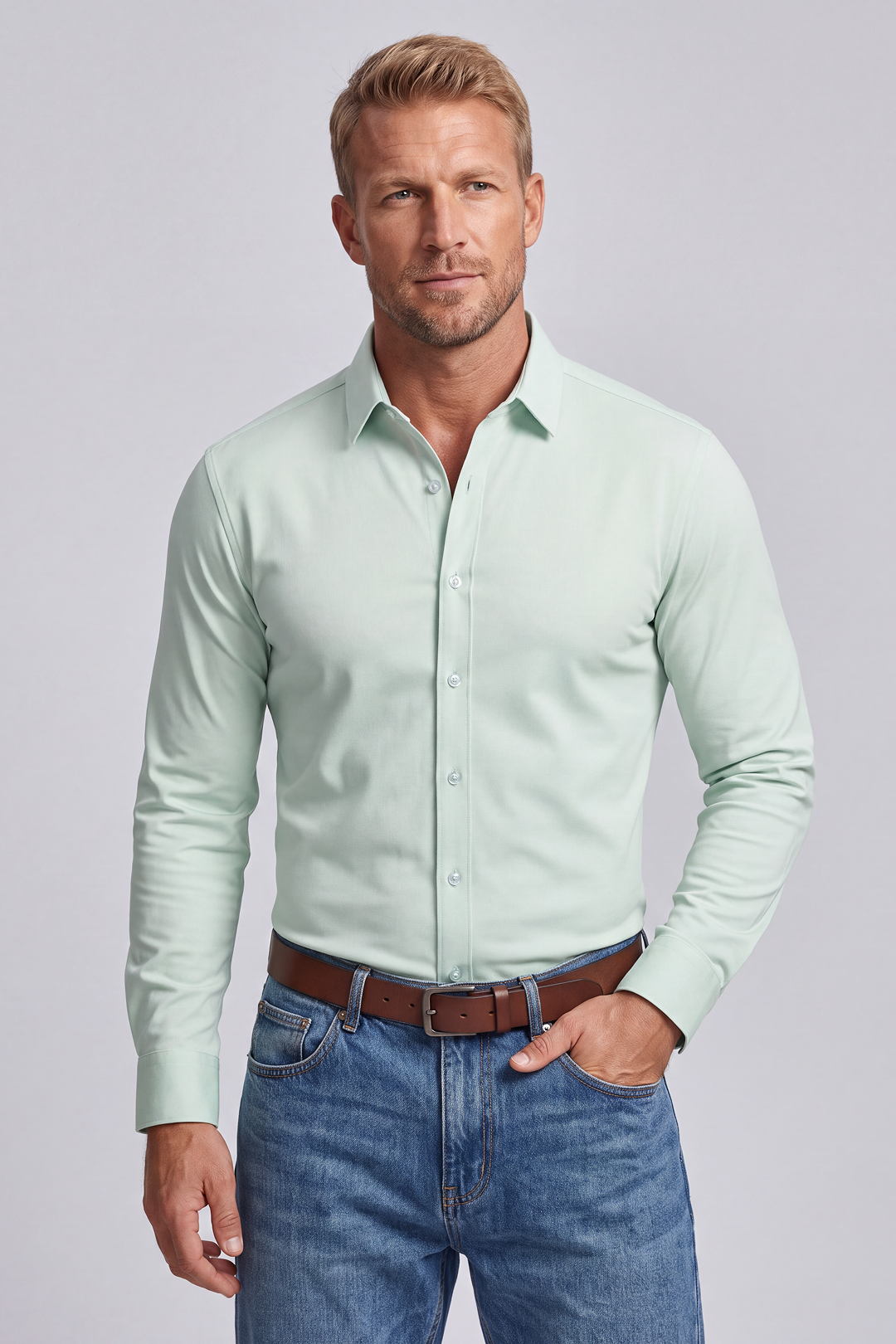 Men's Shirt - Extreme Stretch & Wrinkle Free