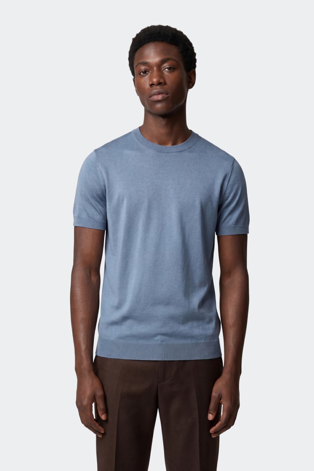 Fine Knit Lyocell Crewneck-thumbmail-7