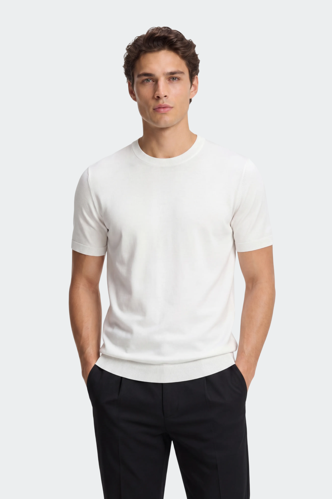 Fine Knit Lyocell Crewneck-thumbmail-15