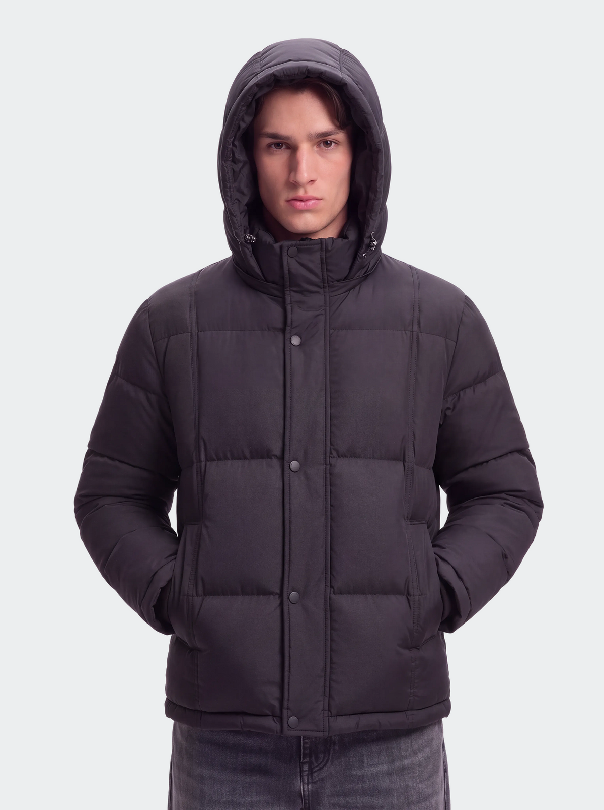 Men’s Mid Length Hooded Down Puffer Jacket-thumbmail-5