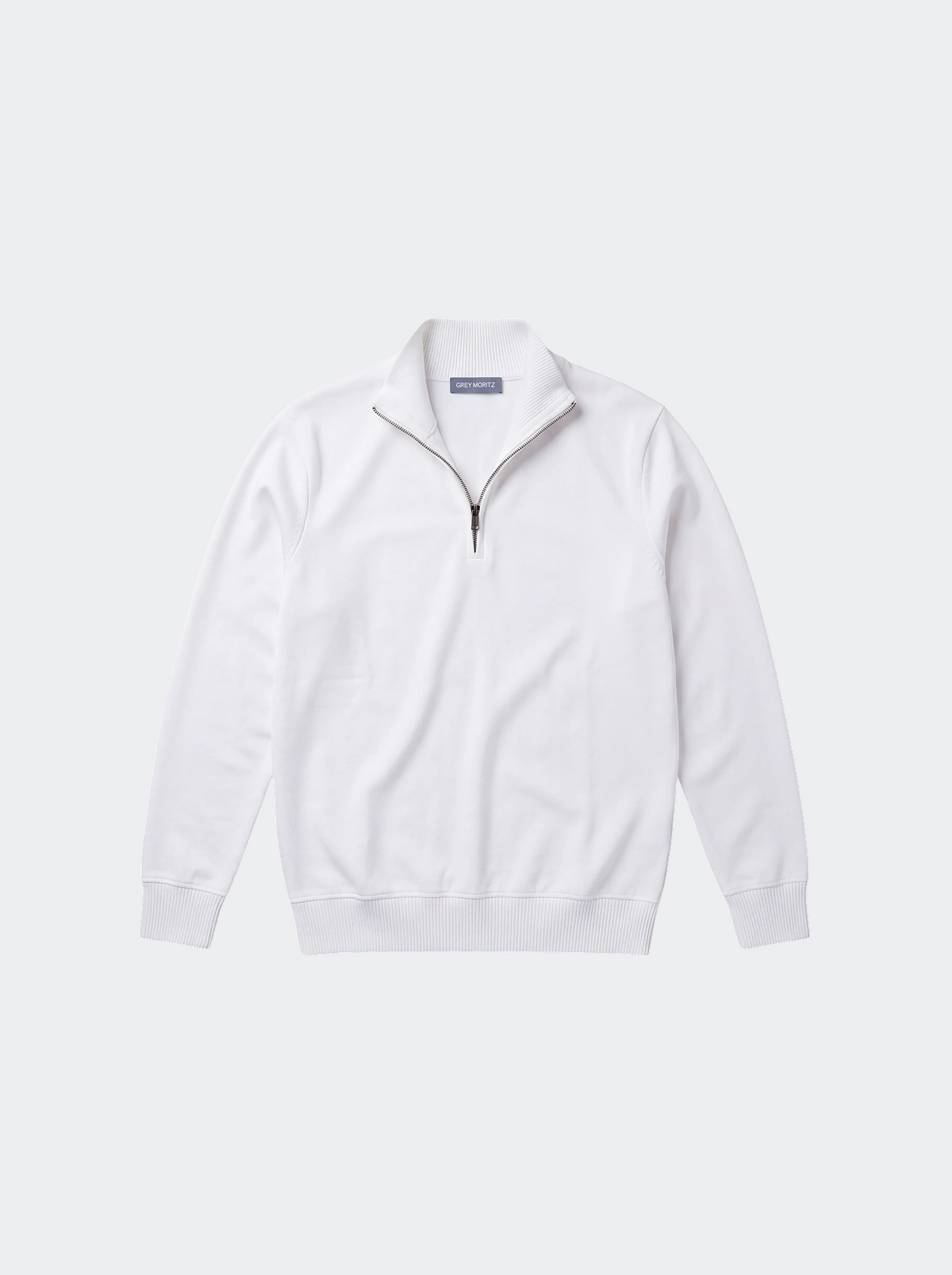Men's Half-Zip Knitted Sweater