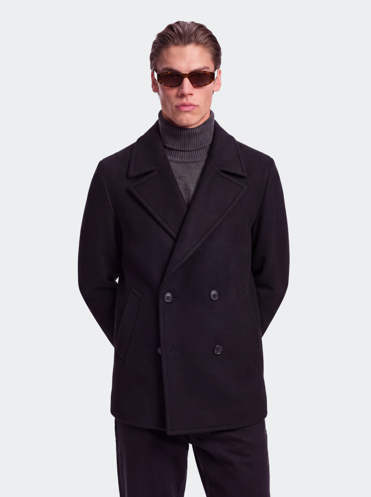 Men's Wool Peacoat