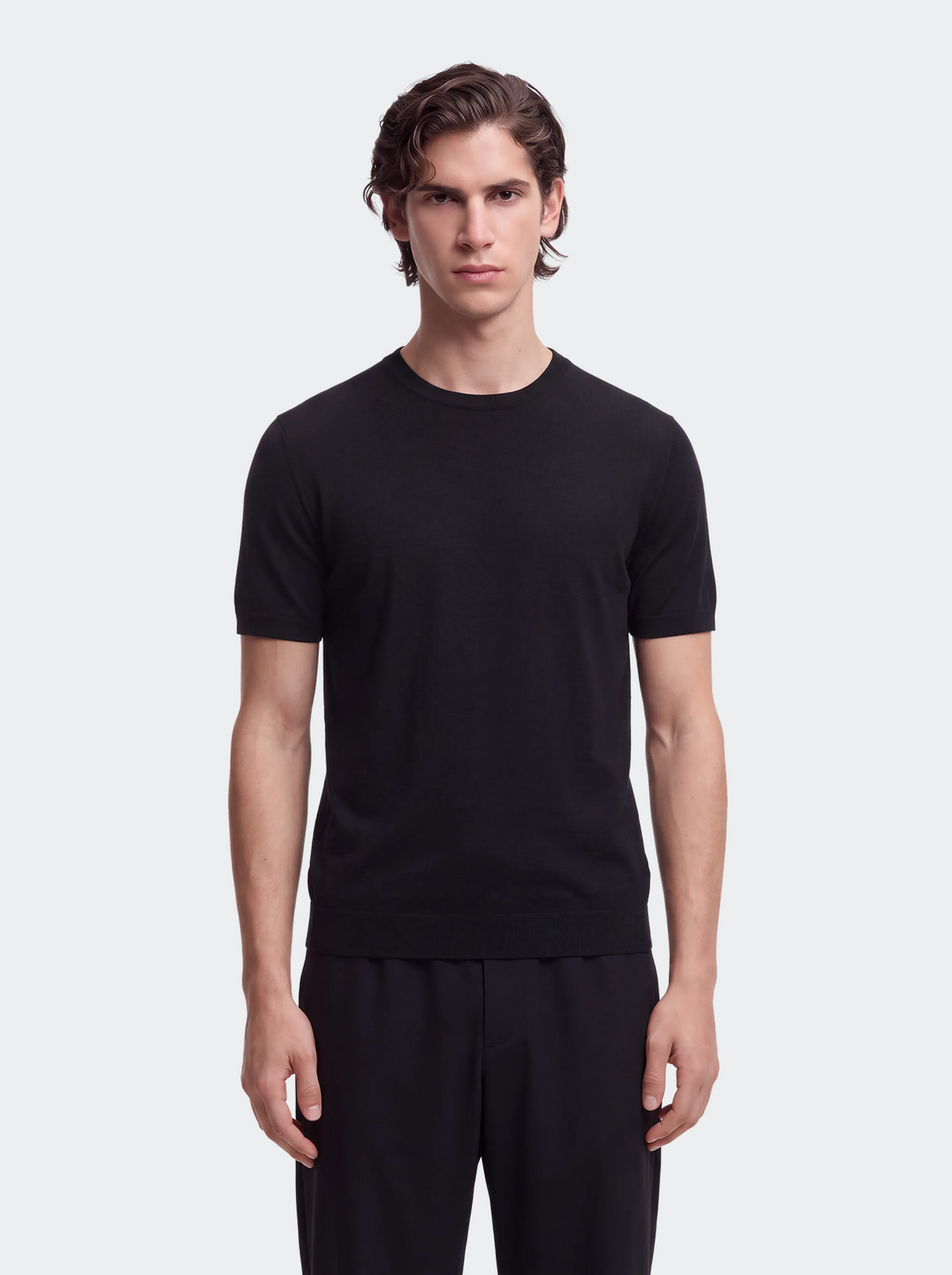 Men's Merino Wool Knitted T-Shirt
