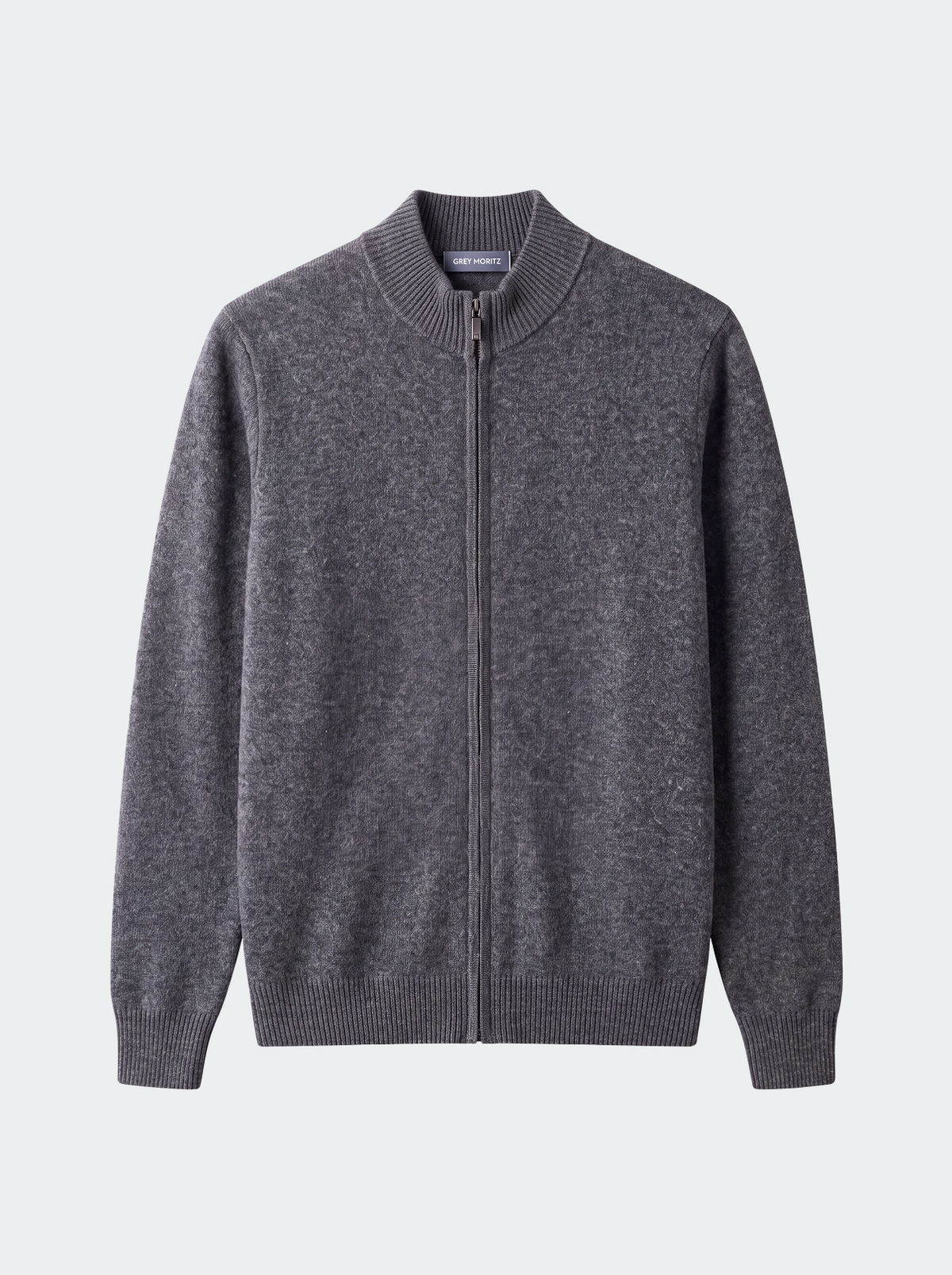 Men's Extra Fine Merino Wool Full Zip Cardigan-thumbmail-7