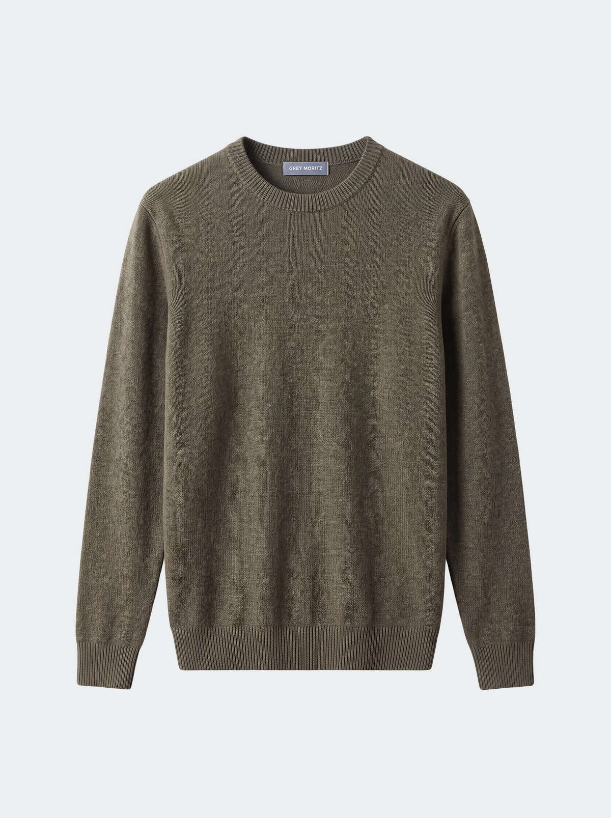 Men's Pure Extra-Fine Merino Wool Classic Crewneck-thumbmail-14