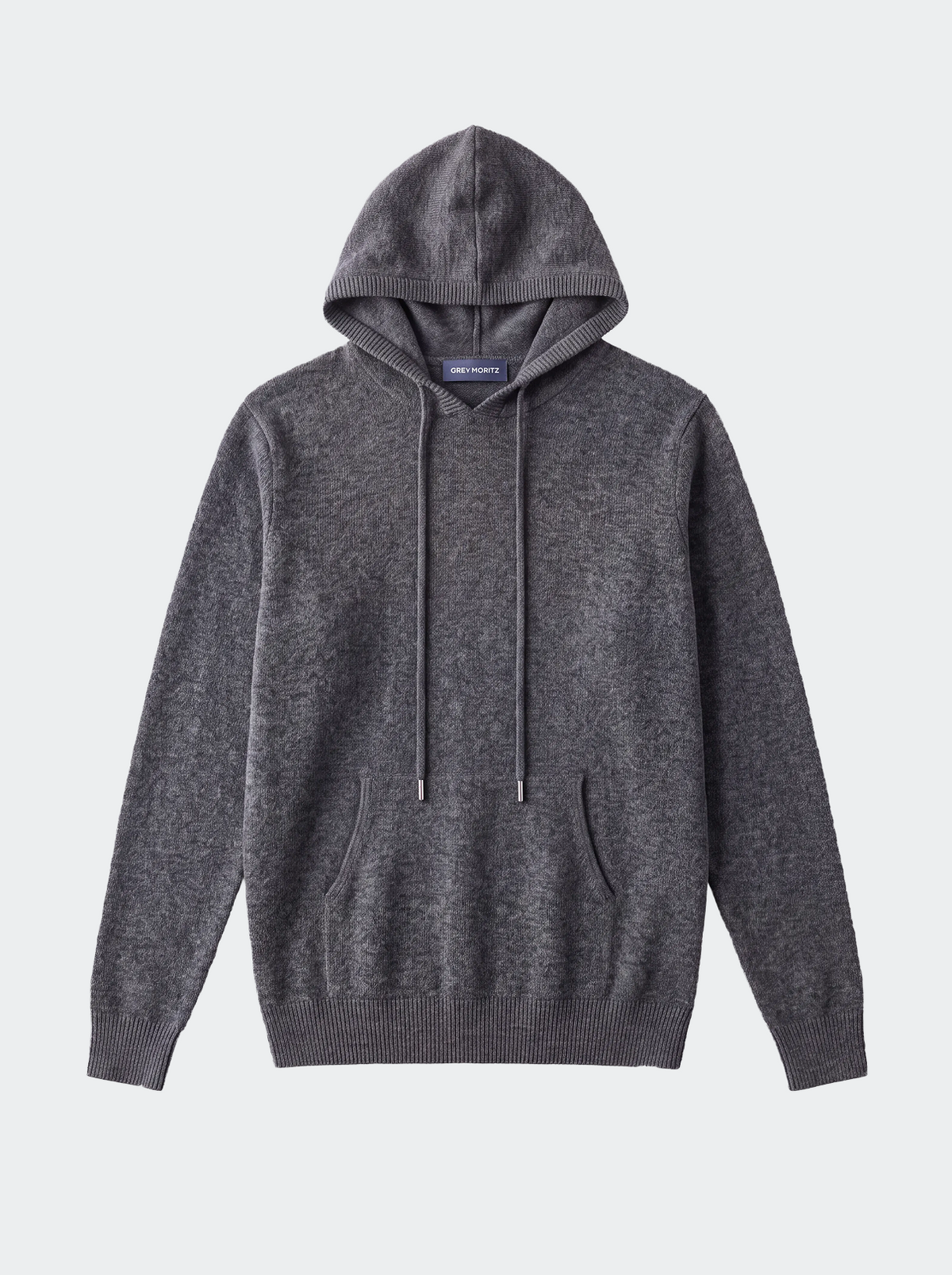 Men's Pure Extra-Fine Merino Wool Leisure Hoodie