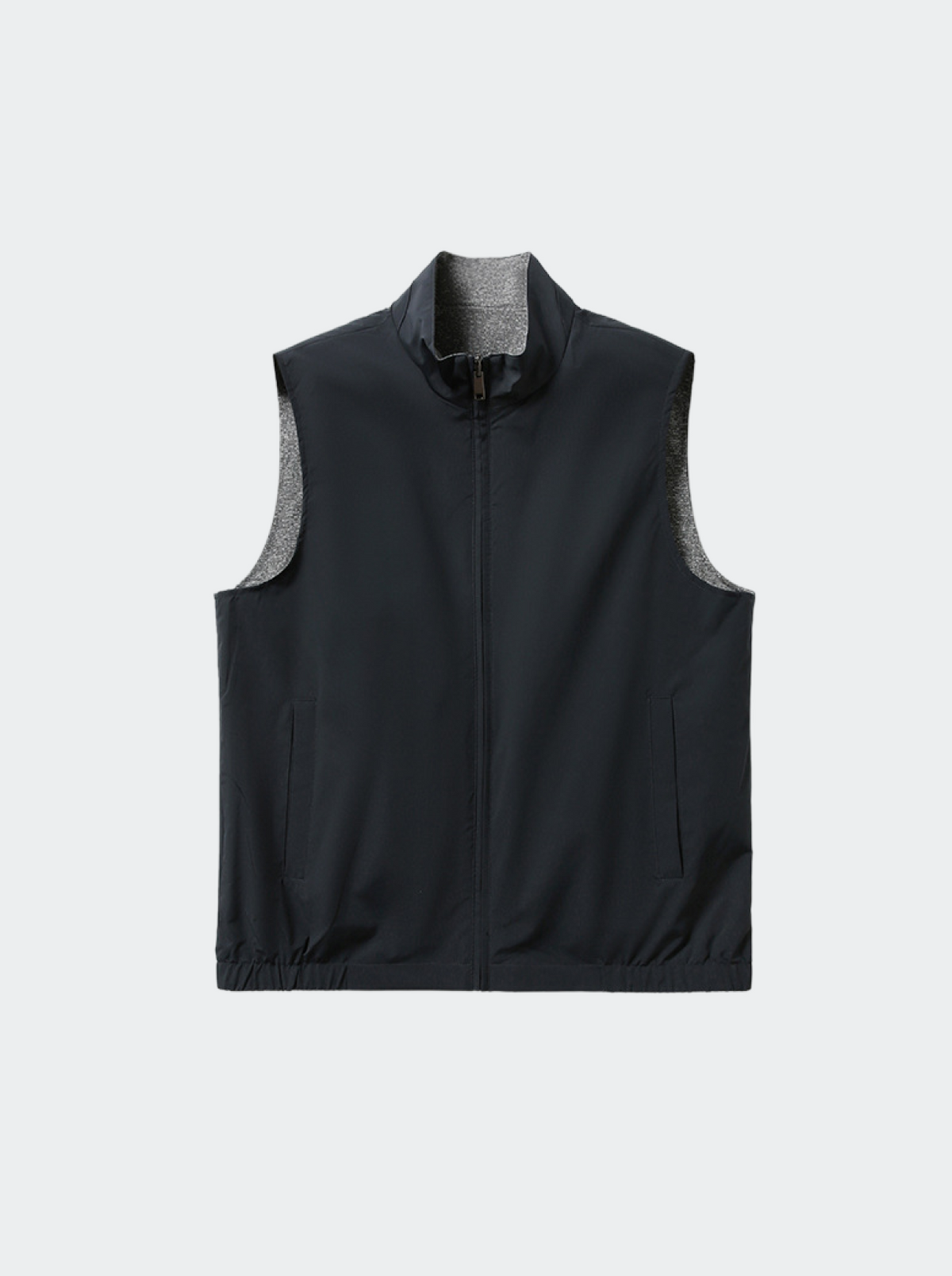 Men's Water-repellent reversible body warmer