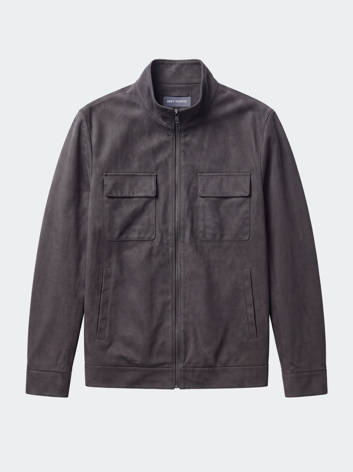 Men's Casual Faux Suede Jacket