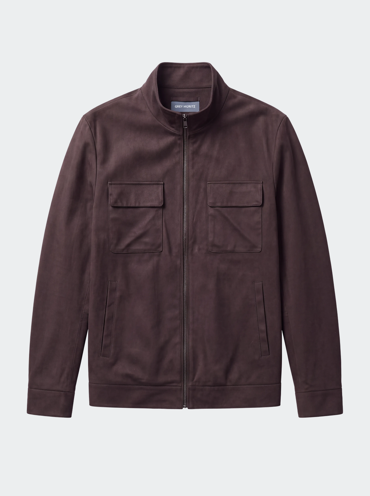 Men's Casual Faux Suede Jacket