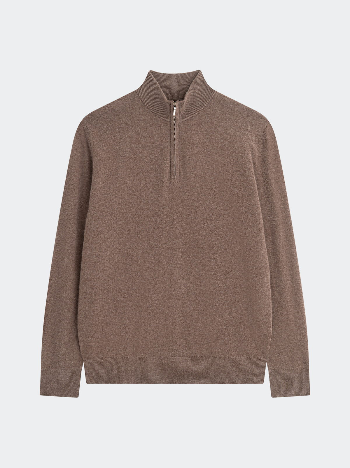 Men's Quarter Zip Cashmere Wool Sweater-thumbmail-18
