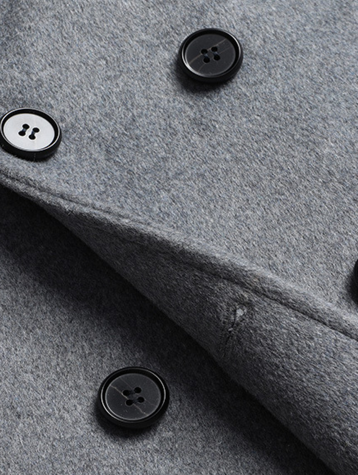 Men's Wool Overcoat Double-Breasted, Mid-Length-thumbmail-10